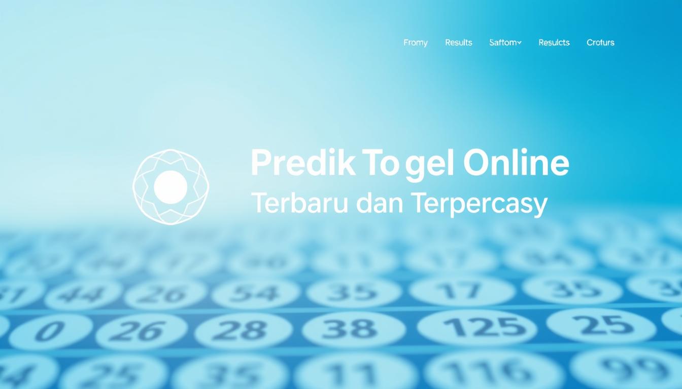 Prediksi Togel Online Terbaru dan Terpercaya